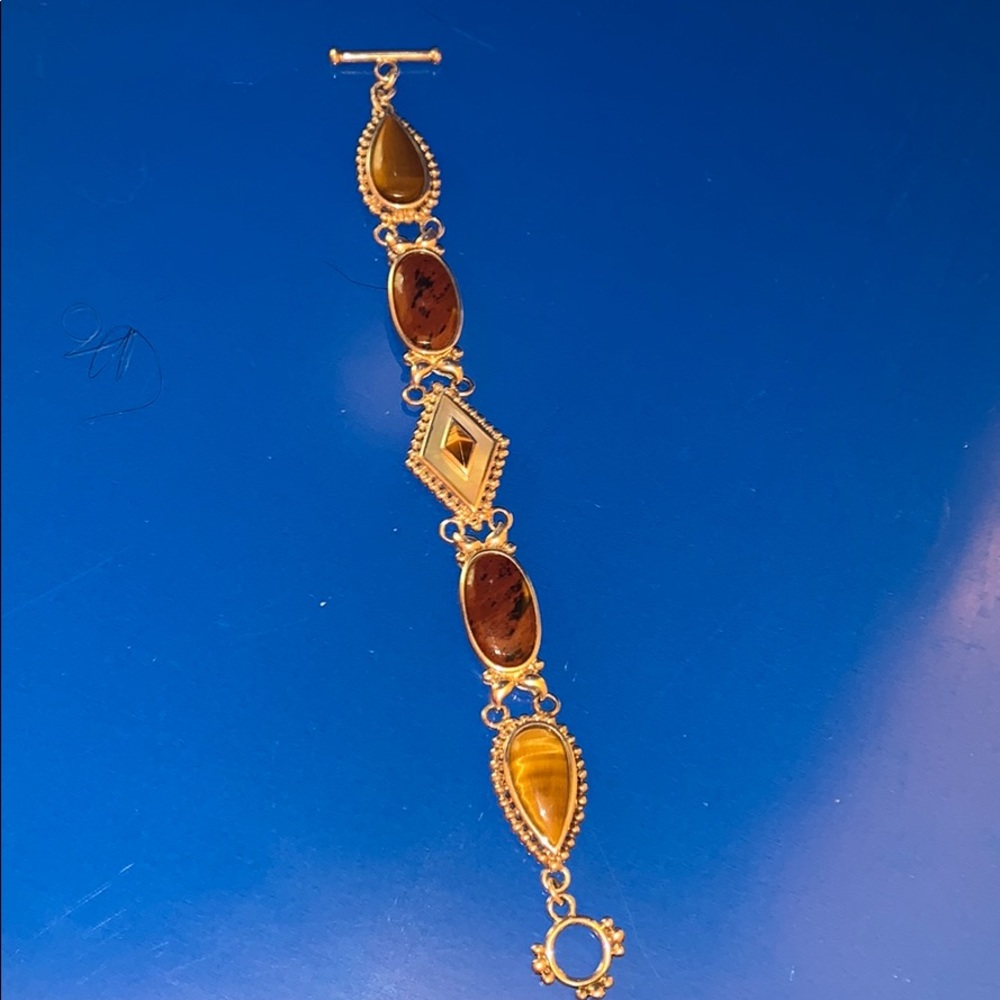 Whitney Kelly tiger agate bracelet